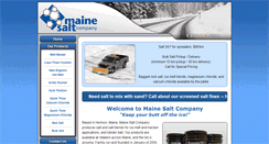 Desktop Screenshot of mainesalt.com